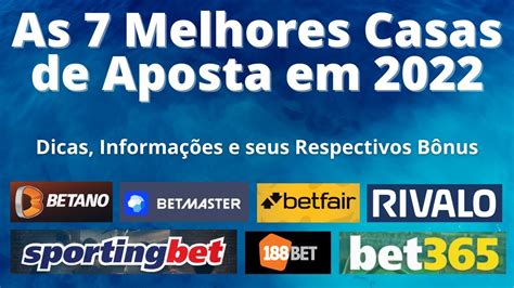 melhores casas de apostas portugal 2022